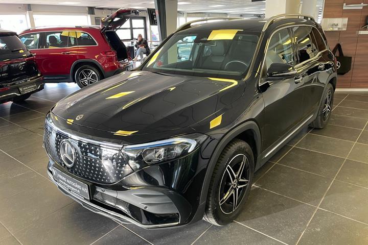 Sort Mercedes EQB250+ fra 2024