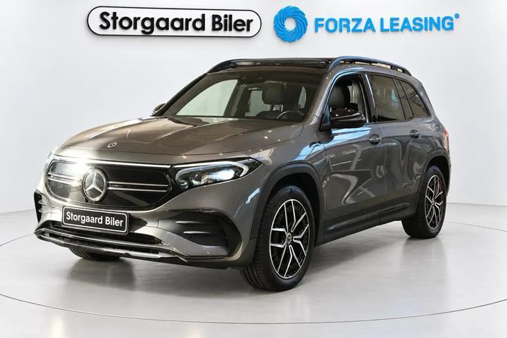 Grå Mercedes EQB300 fra 2022