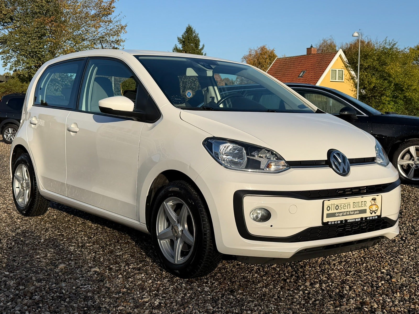 Hvid VW UP! fra 2018