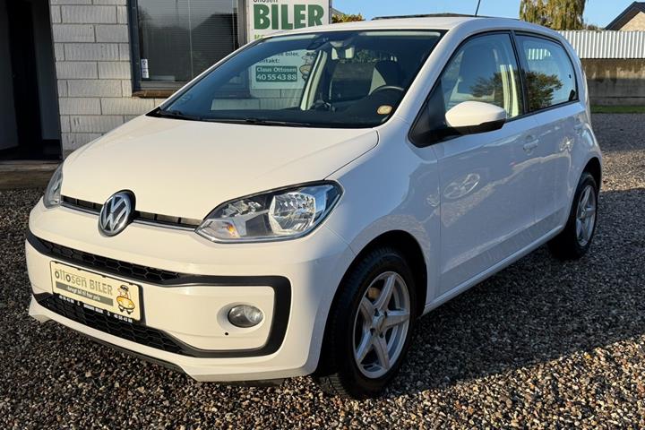 Hvid VW UP! fra 2018