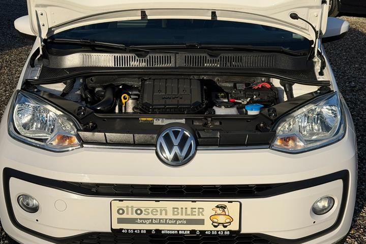 Hvid VW UP! fra 2018