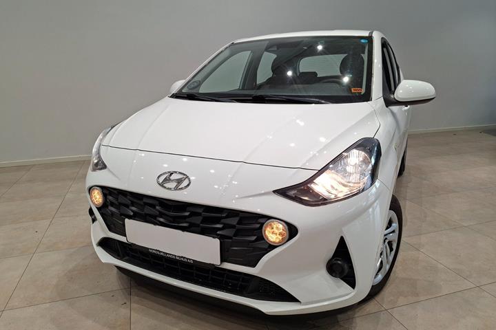 Hvid Hyundai i10 fra 2021