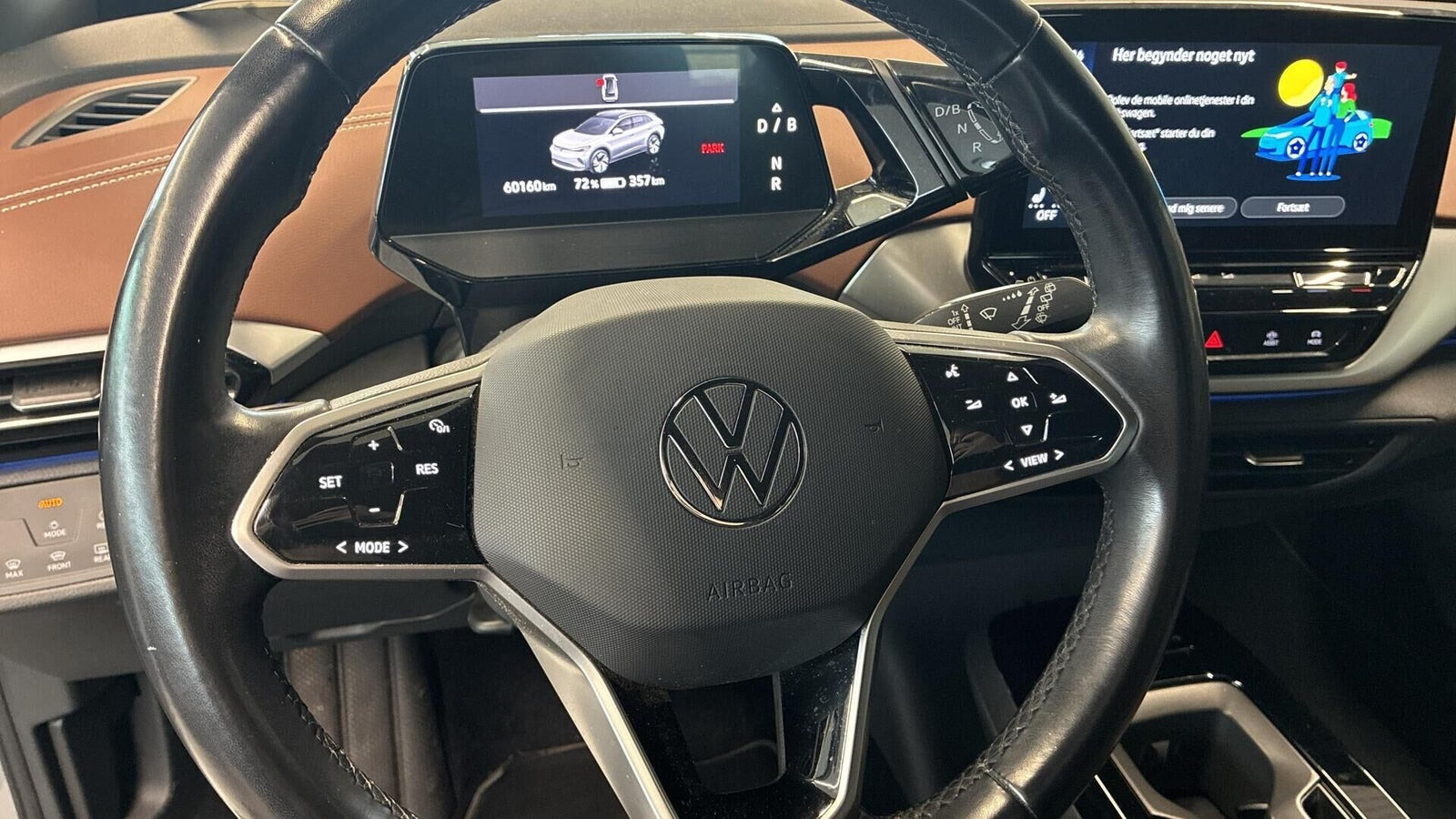 Grå VW ID.4 fra 2023