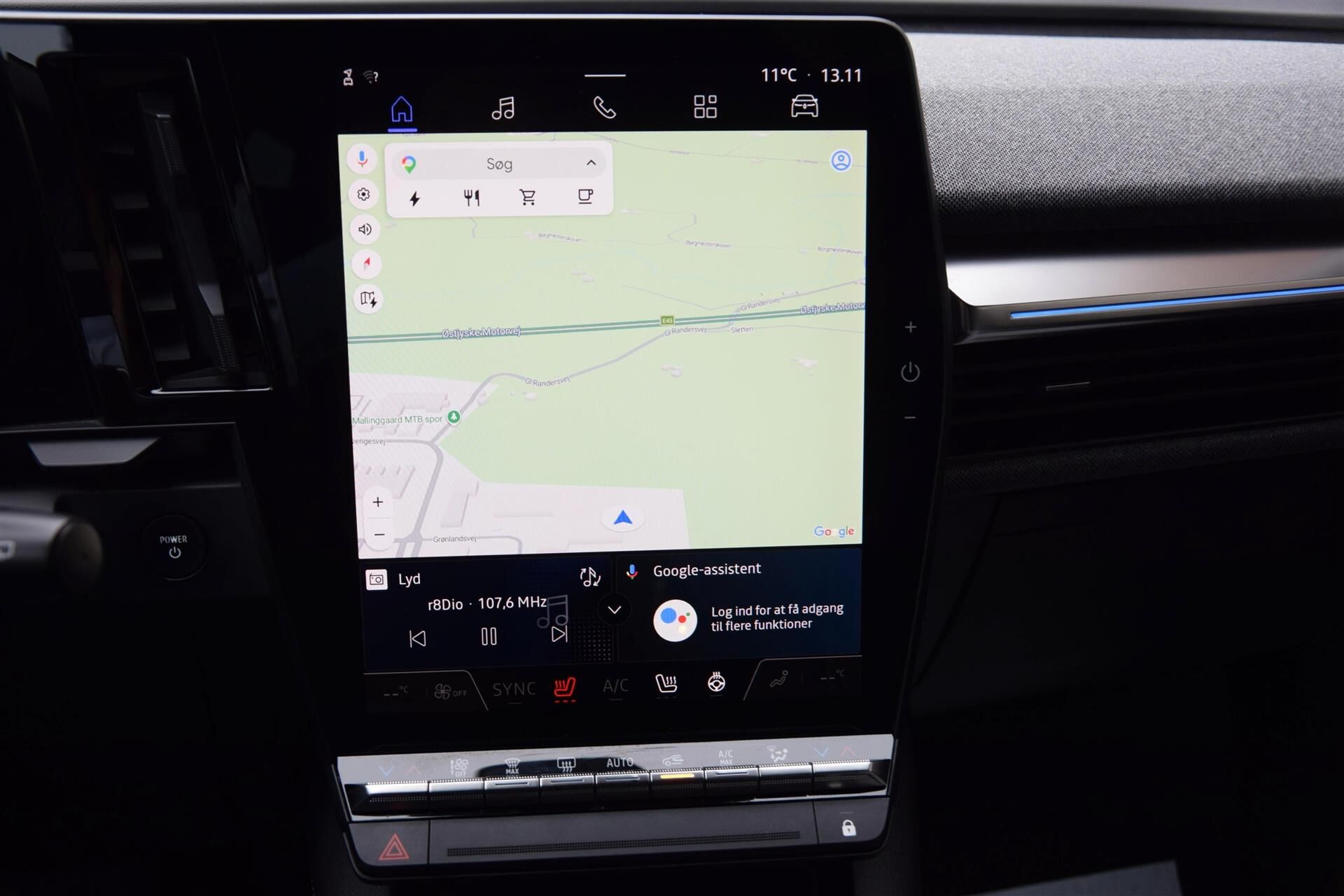 Grå Renault Mégane fra 2023