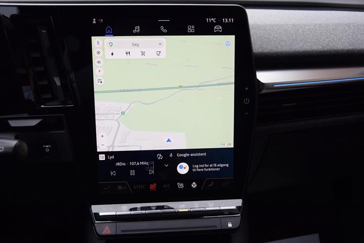 Grå Renault Mégane fra 2023