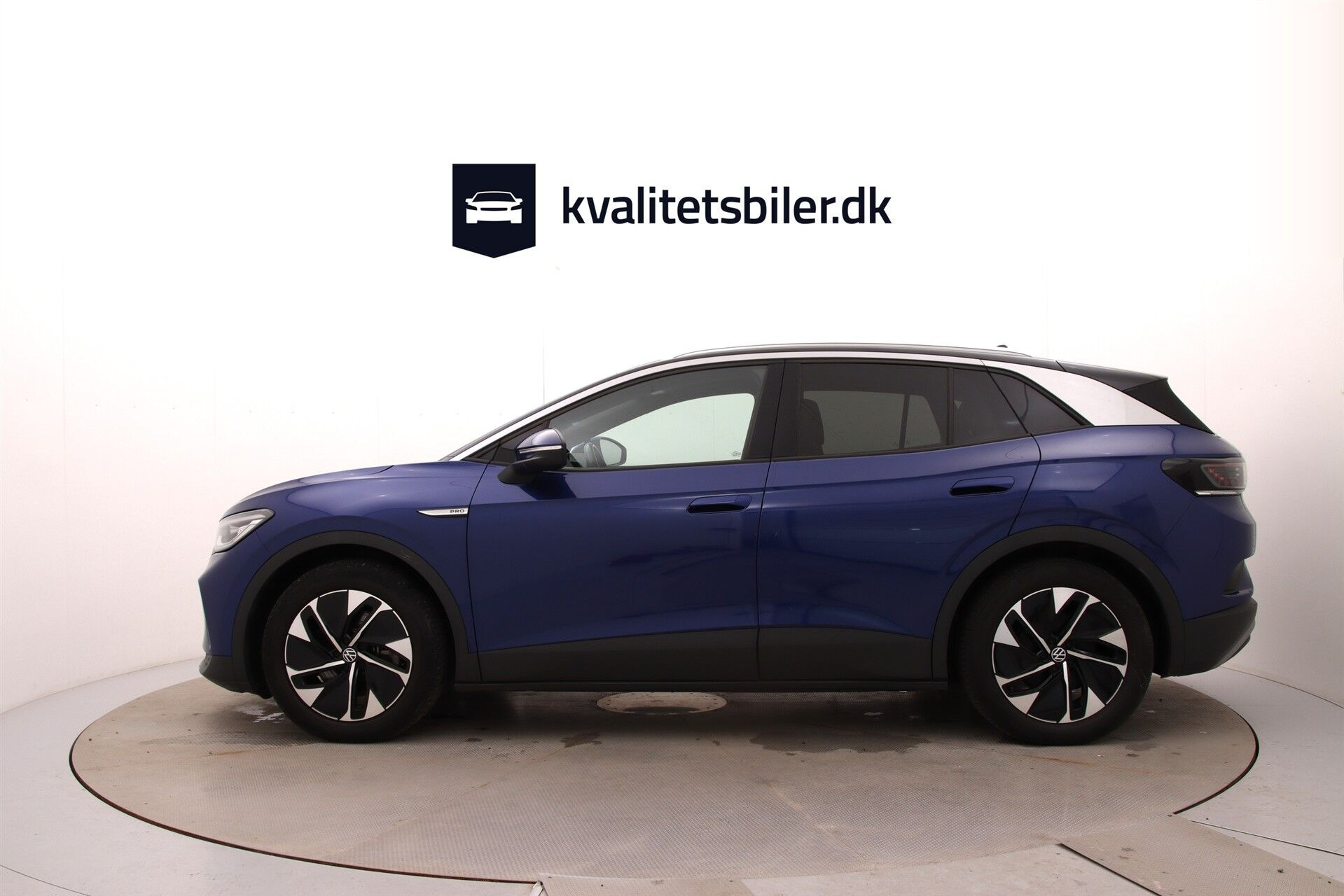 Blå VW ID.4 fra 2021