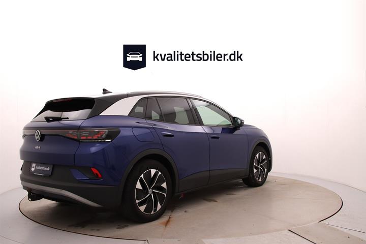 Blå VW ID.4 fra 2021