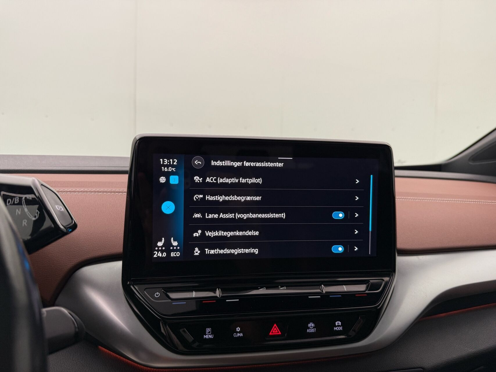Blå VW ID.4 fra 2021