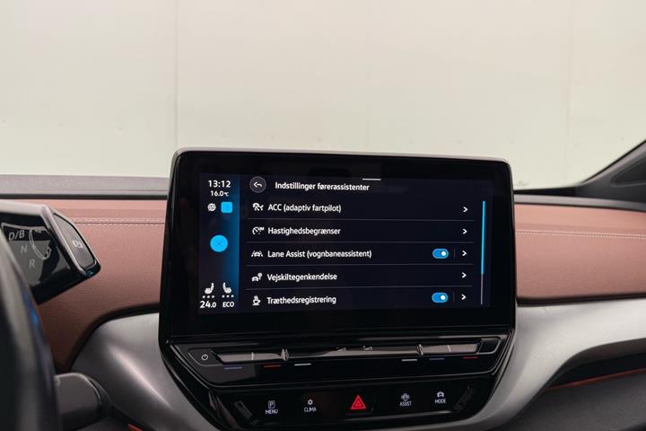 Blå VW ID.4 fra 2021