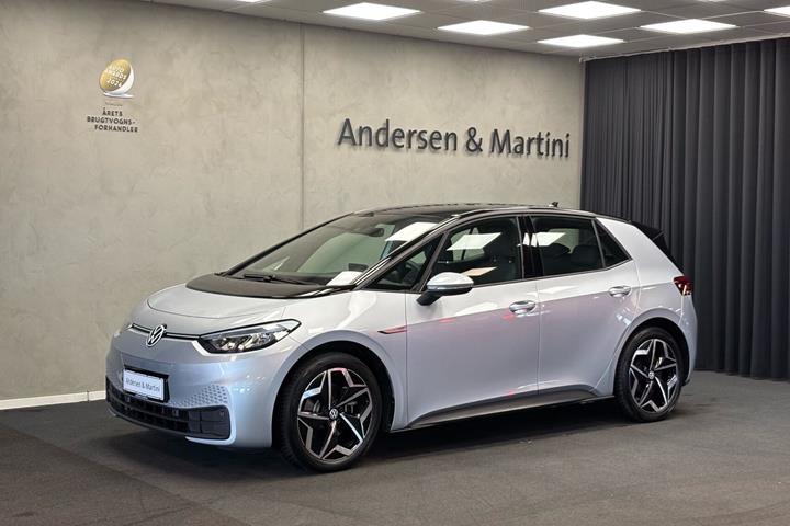 Sølv VW ID.3 fra 2022