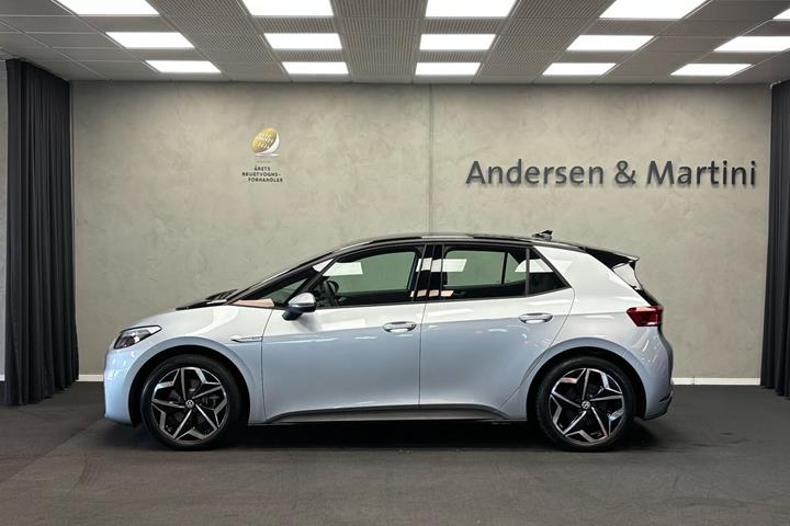 Sølv VW ID.3 fra 2022