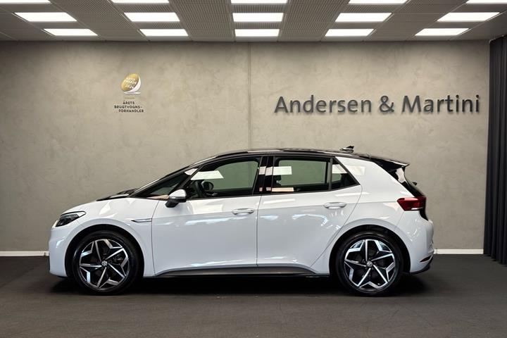Hvid VW ID.3 fra 2022