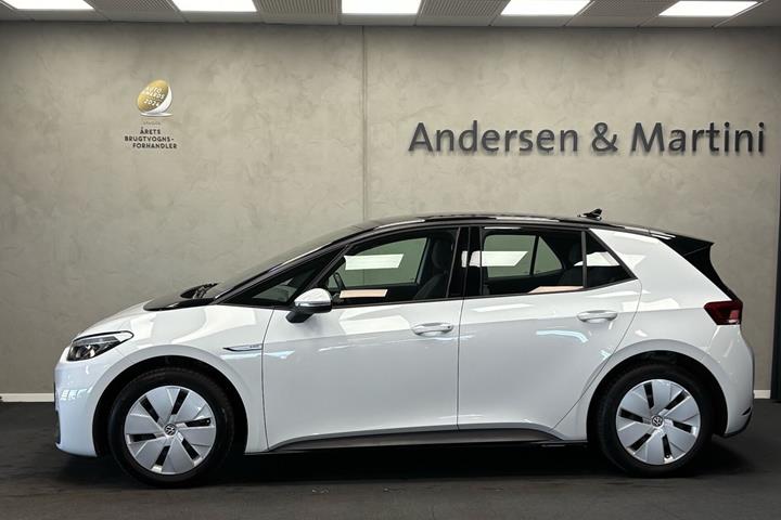 Hvid VW ID.3 fra 2022