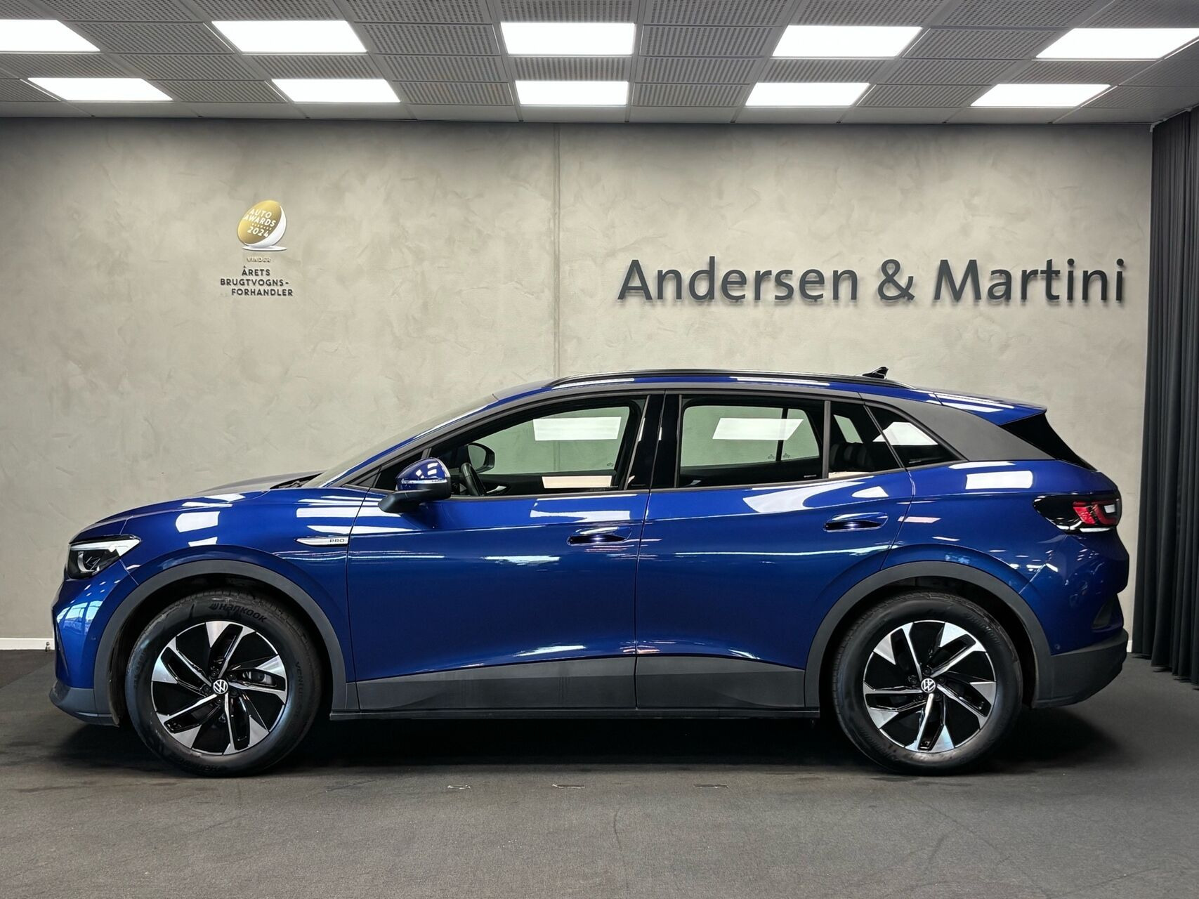 Blå VW ID.4 fra 2022