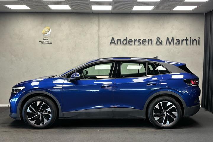 Blå VW ID.4 fra 2022
