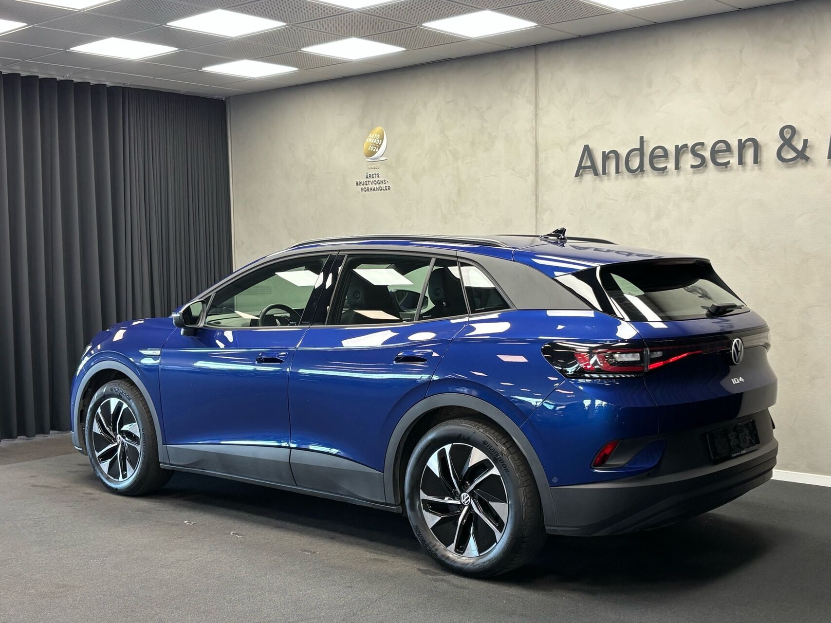 Blå VW ID.4 fra 2022