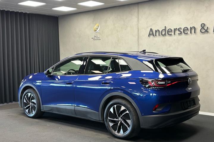 Blå VW ID.4 fra 2022