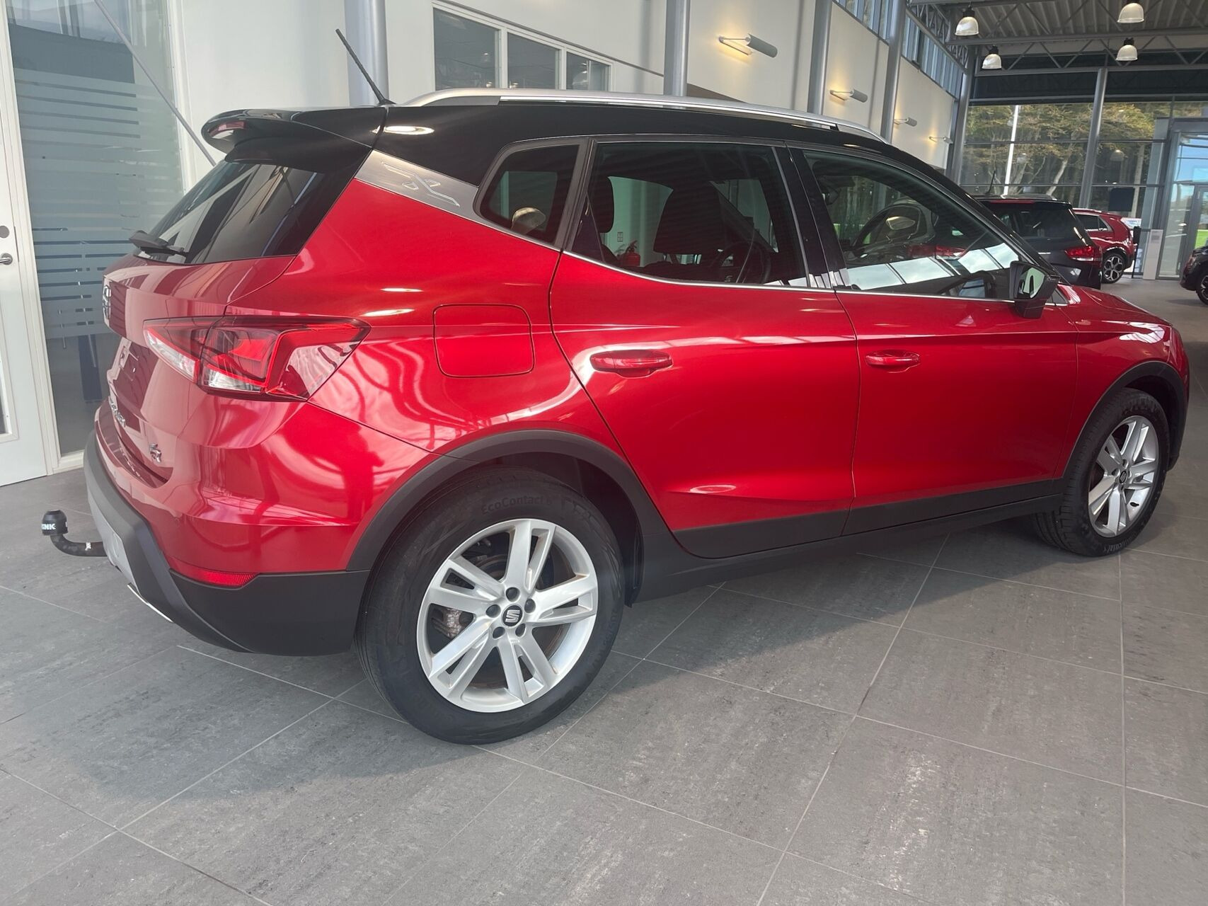 Rød Seat Arona fra 2020