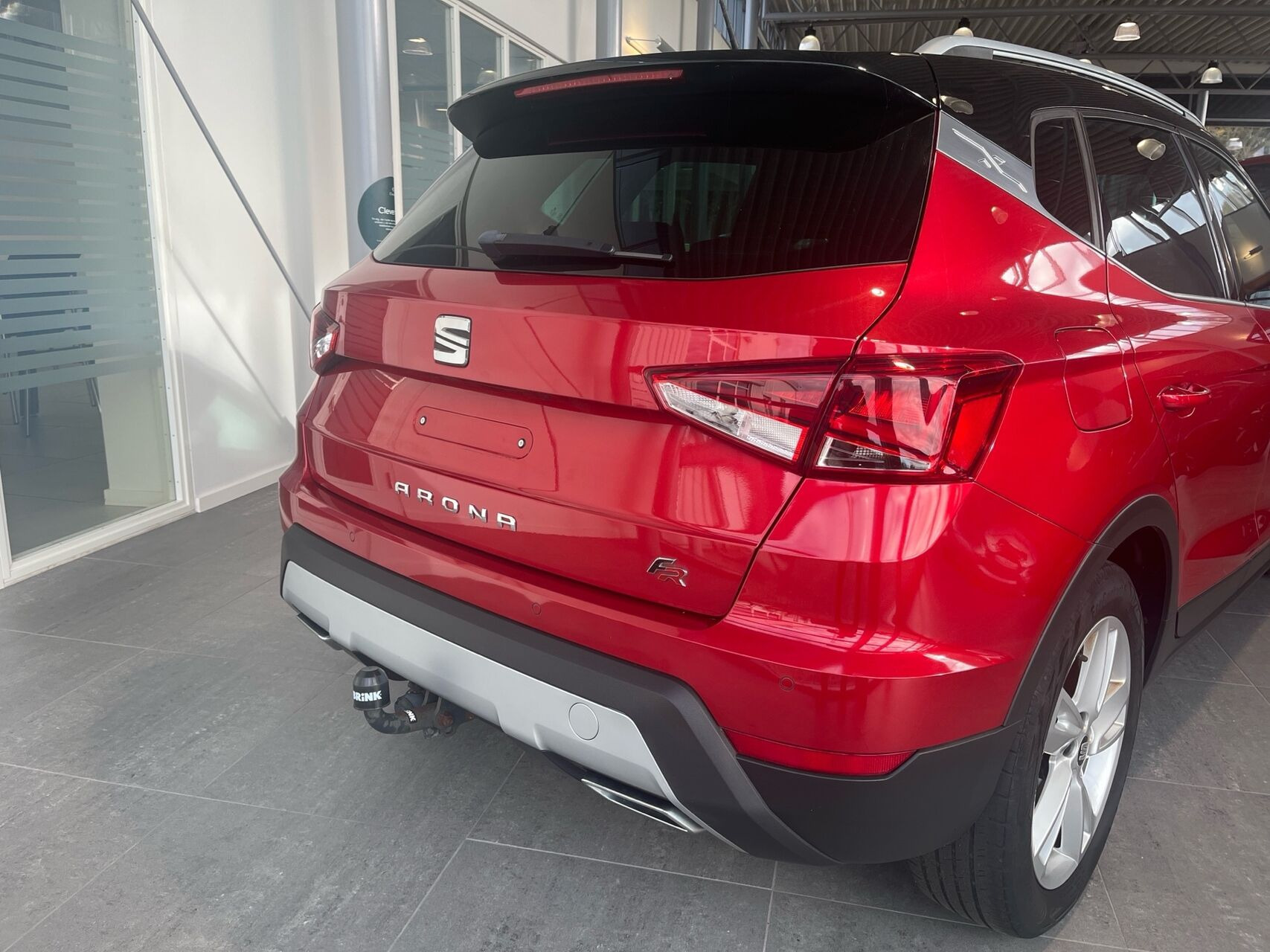 Rød Seat Arona fra 2020