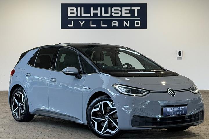 Grå VW ID.3 fra 2023