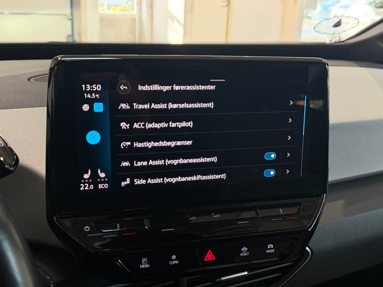 Grå VW ID.3 fra 2023