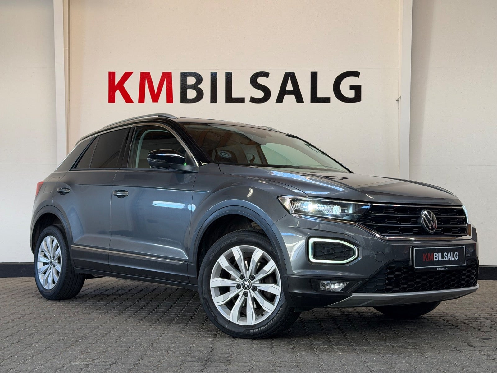 Grå VW T-Roc fra 2021