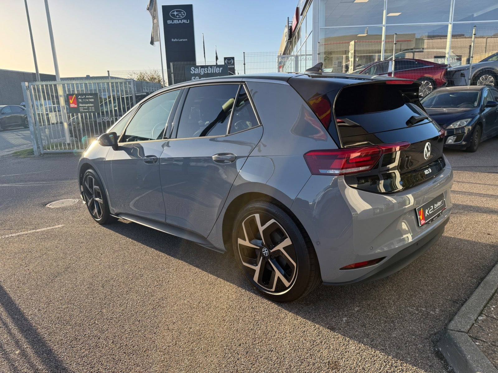 Grå VW ID.3 fra 2024
