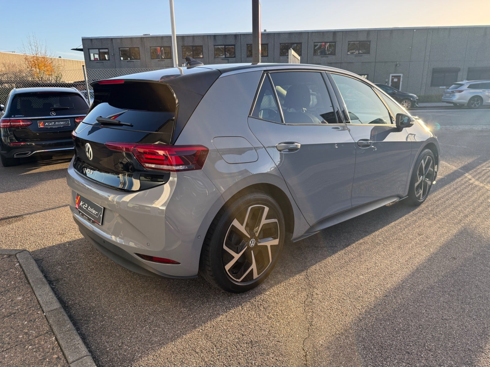 Grå VW ID.3 fra 2024