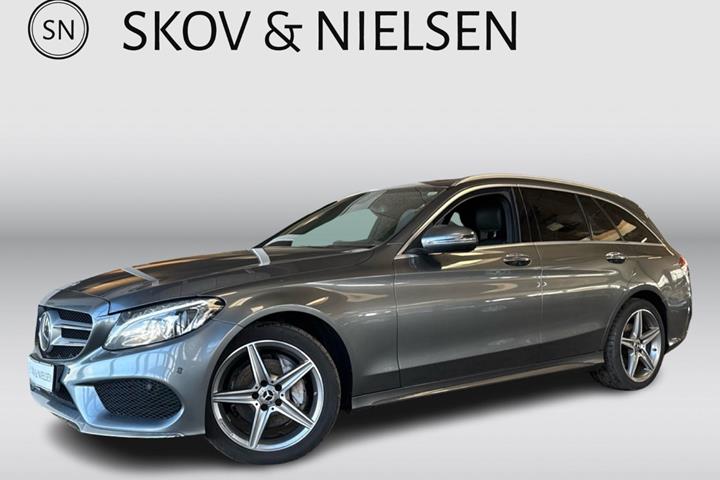 Grå Mercedes C200 fra 2016