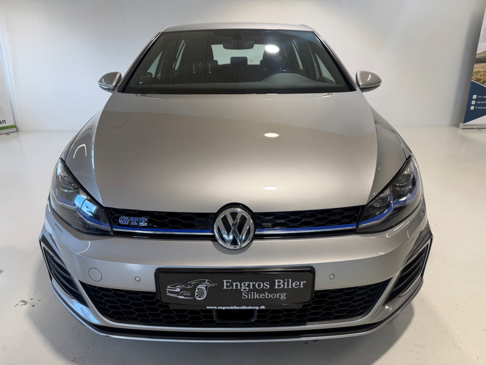Sølv VW Golf VII fra 2020