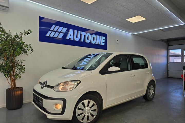 Hvid VW UP! fra 2018