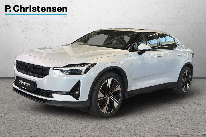 Hvid Polestar 2 fra 2023