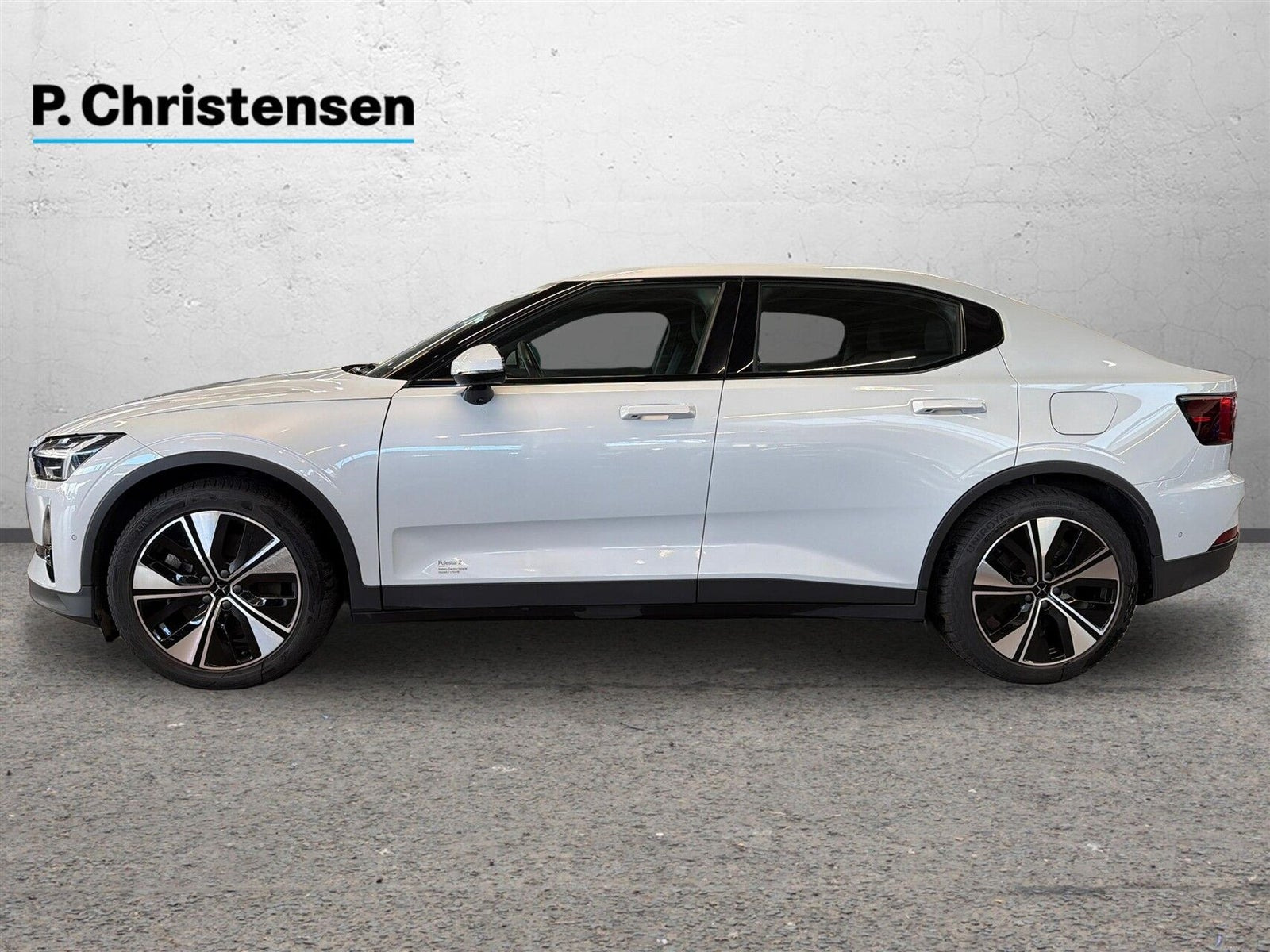 Hvid Polestar 2 fra 2023