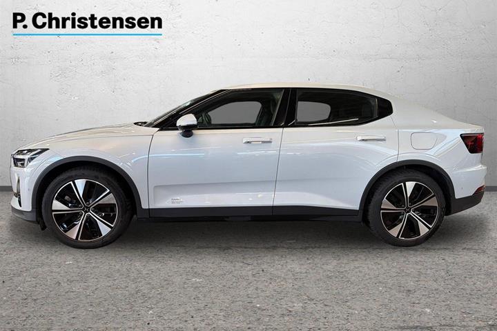 Hvid Polestar 2 fra 2023