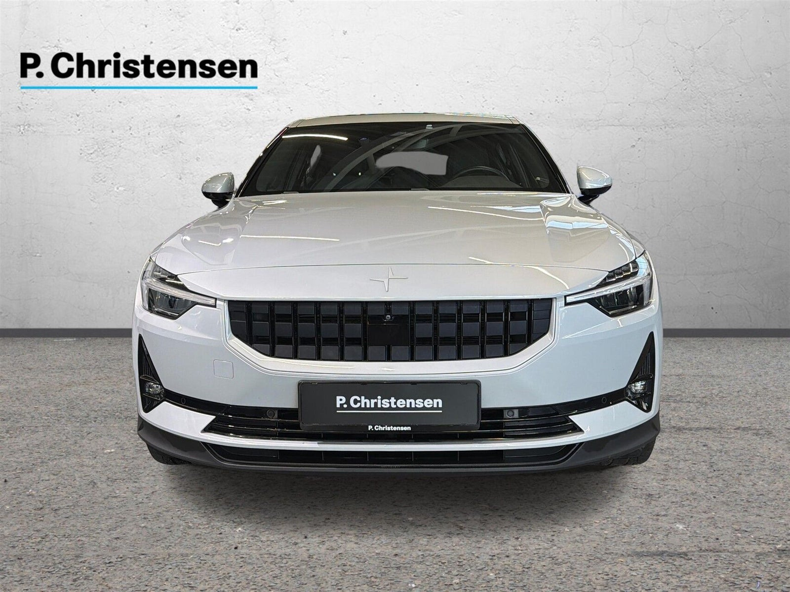 Hvid Polestar 2 fra 2023