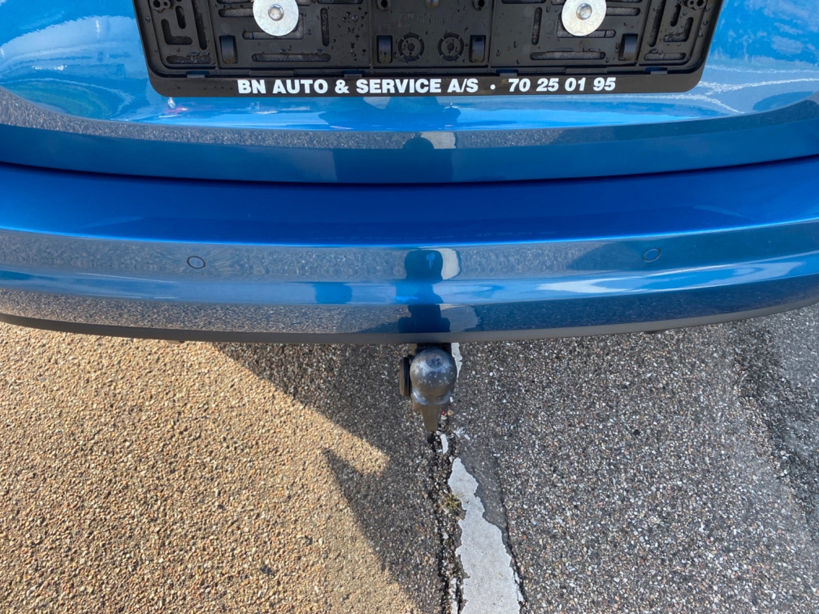 Blå VW Touran fra 2021