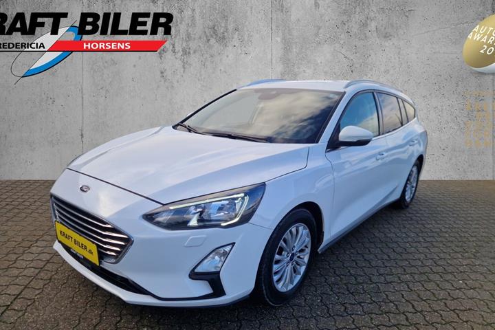 Hvid Ford Focus fra 2020