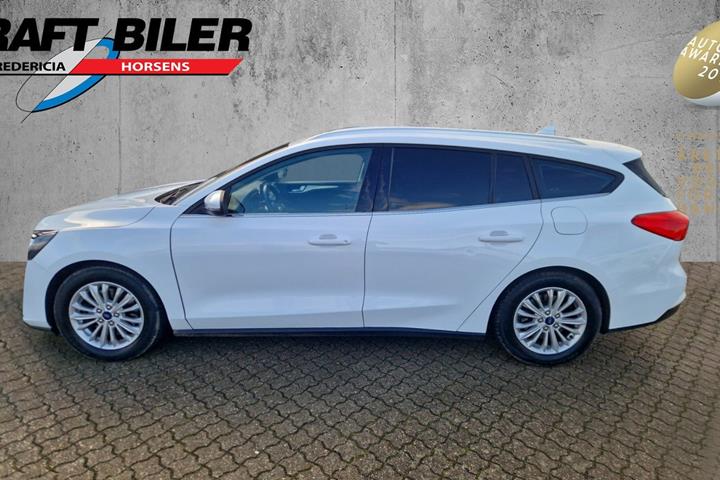 Hvid Ford Focus fra 2020