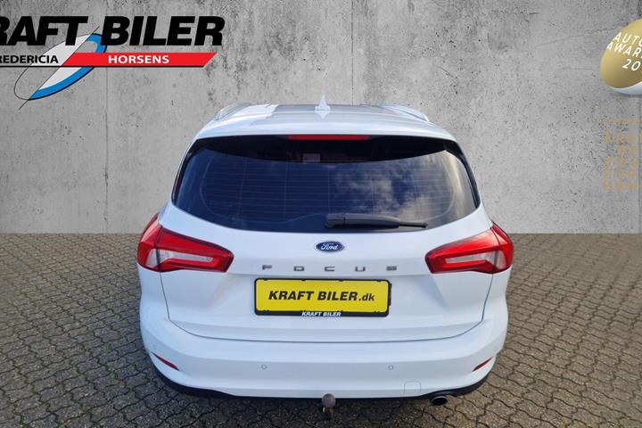 Hvid Ford Focus fra 2020