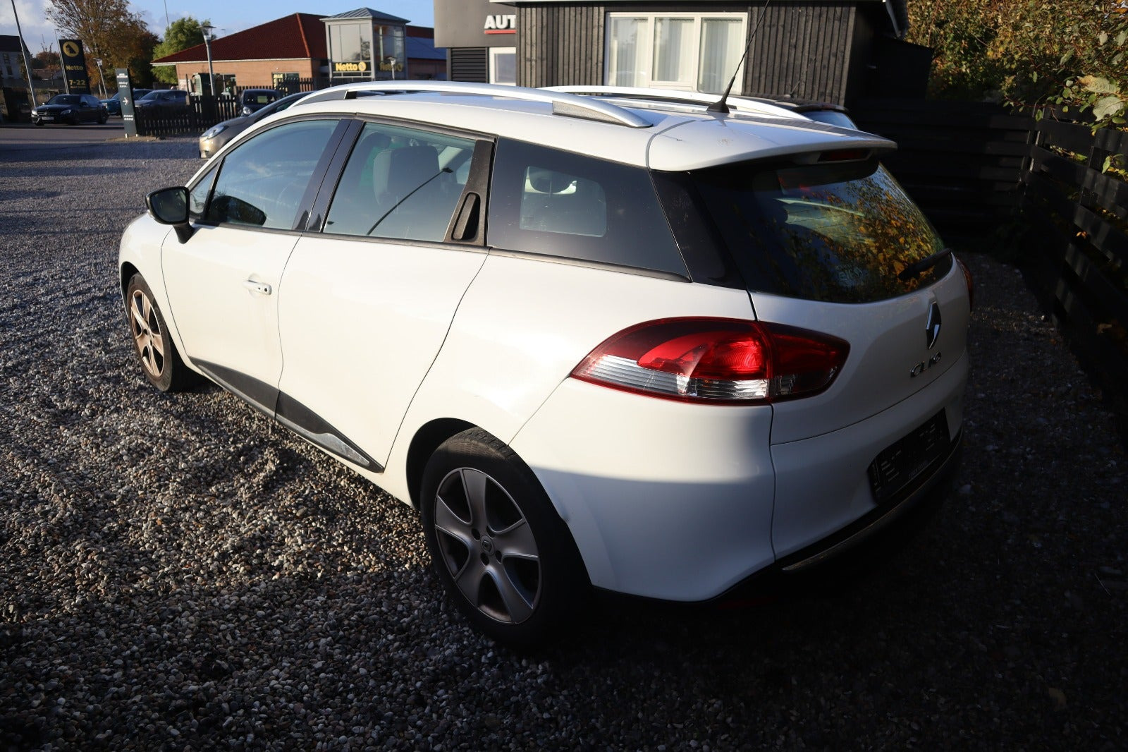 Hvid Renault Clio IV fra 2014