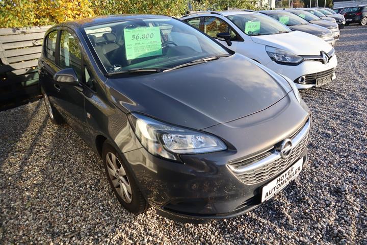 Grå Opel Corsa fra 2016