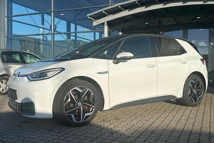 Hvid VW ID.3 fra 2022