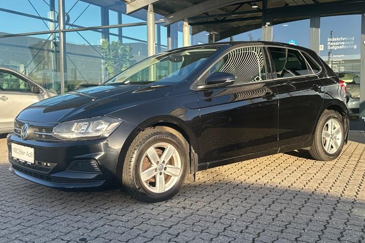 Sort VW Polo fra 2020