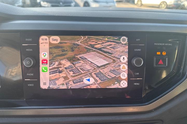Sort VW Polo fra 2020