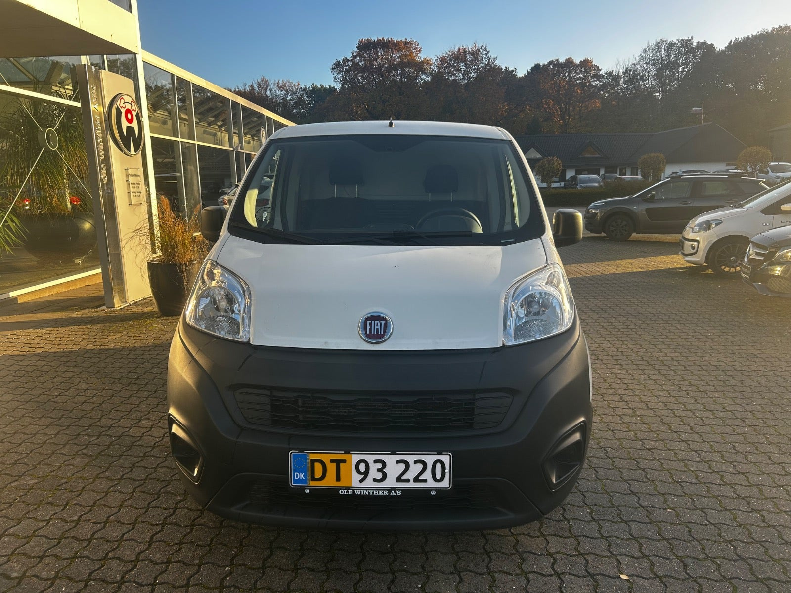 Hvid Fiat Fiorino fra 2016
