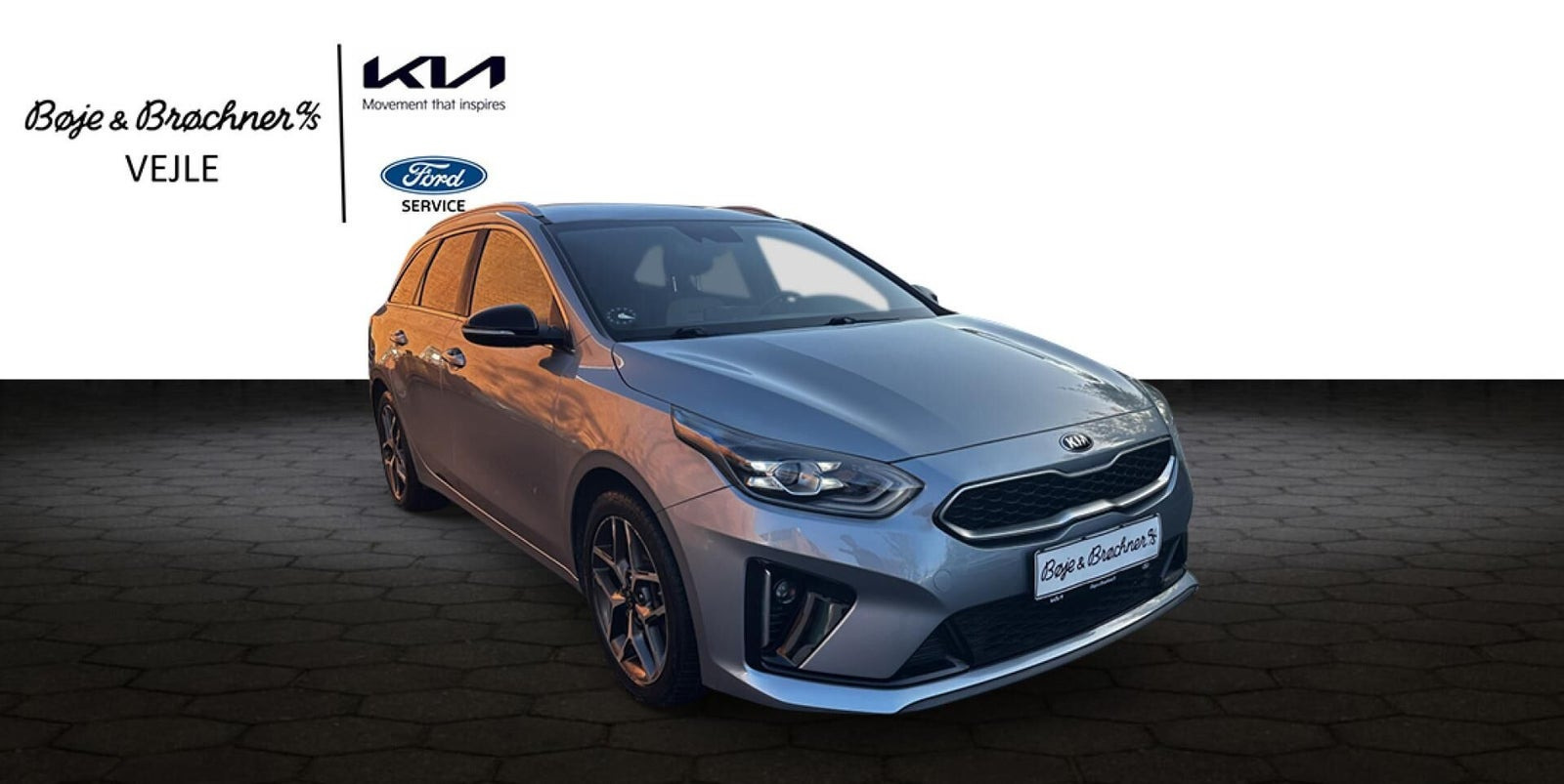 Sølv Kia Ceed fra 2019
