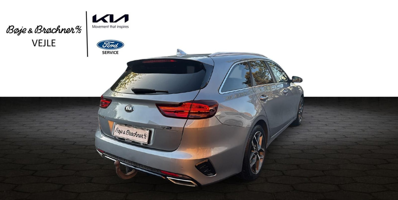 Sølv Kia Ceed fra 2019