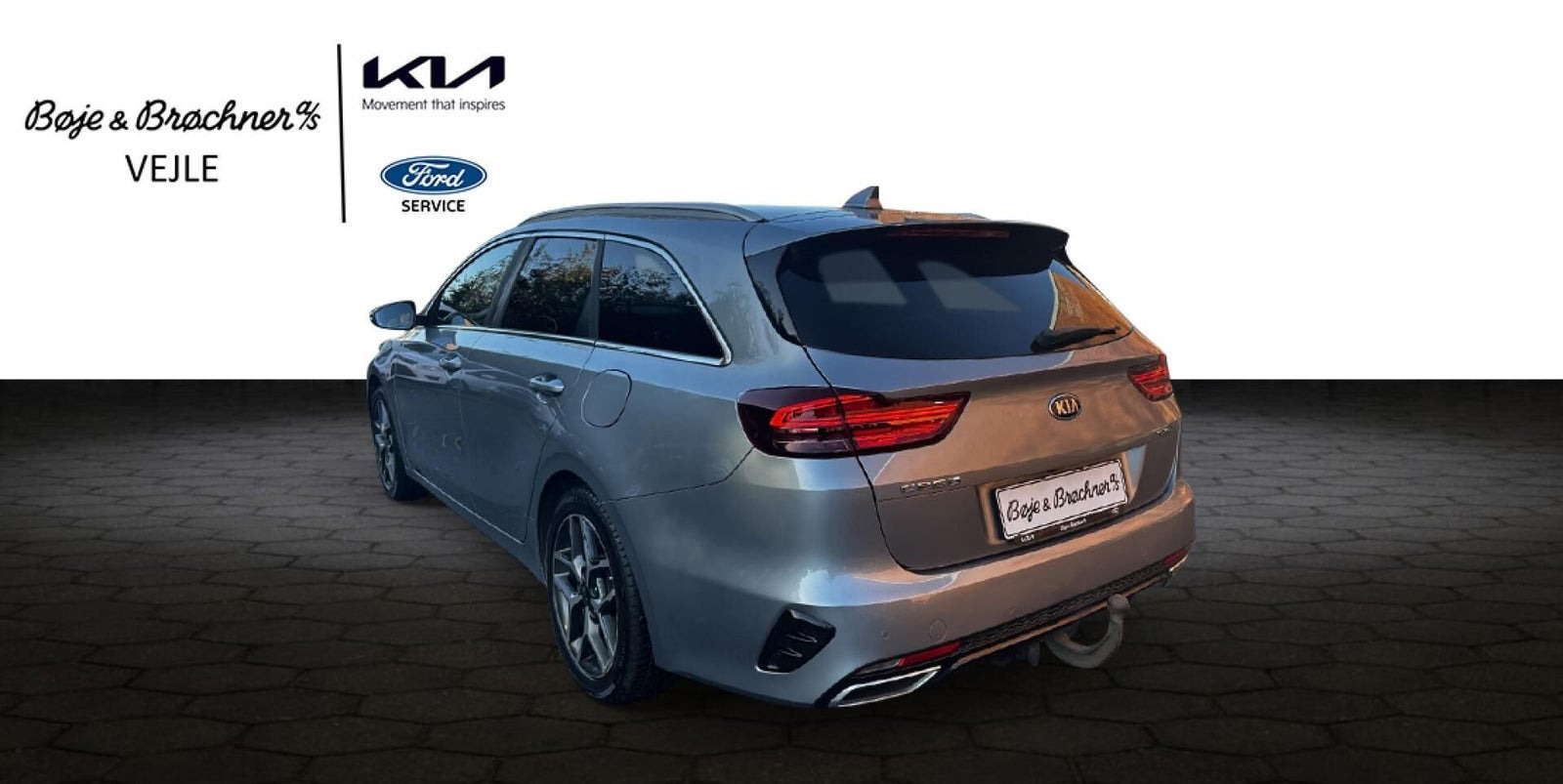Sølv Kia Ceed fra 2019