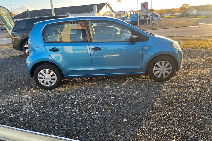 Blå Skoda Citigo fra 2017