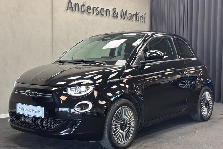Sort Fiat 500e fra 2023